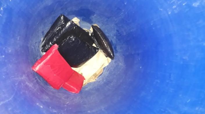 Droga incautada en el operativo