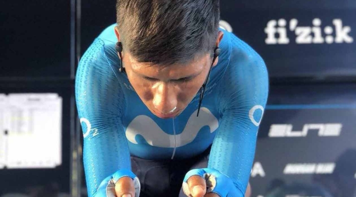 Nairo Quintana en la Vuelta a España 2018