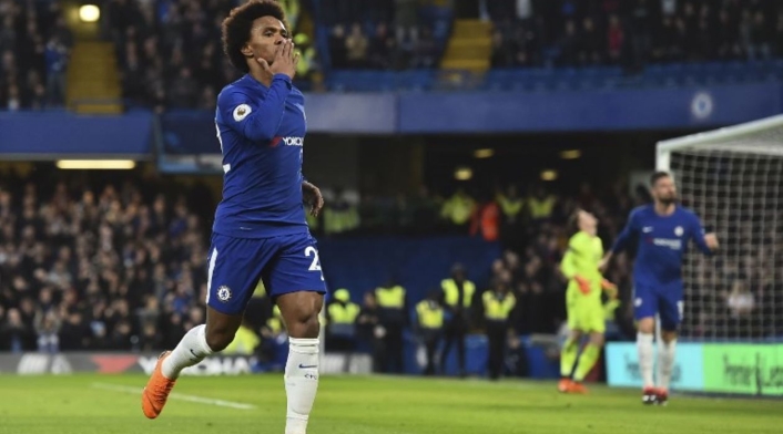 Willian, jugador del Chelsea