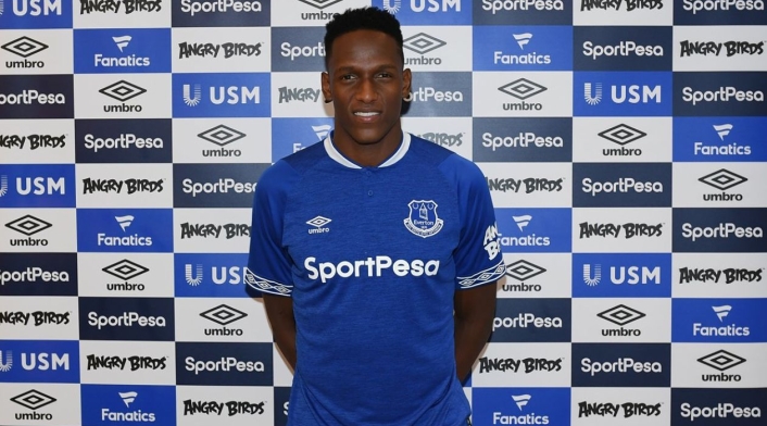 Yerry Mina, defensor del Everton