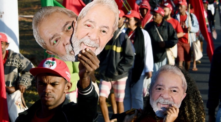 Manifestación Lula da Silva Manifestación Lula da Silva