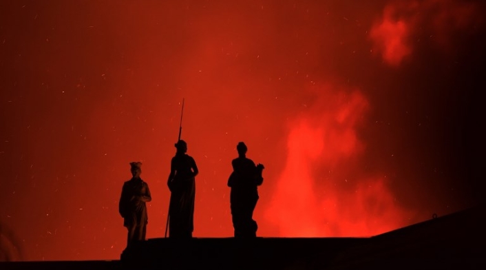 Incendio en Museo Nacional de Rio