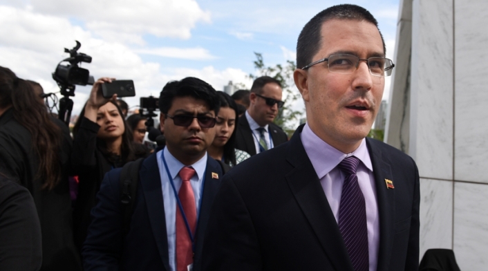 Canciller de Venezuela, Jorge Arreaza.