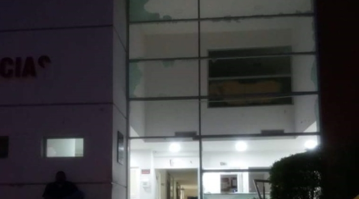 Personas atacan a piedra hospital del municipio de Polo Nuevo