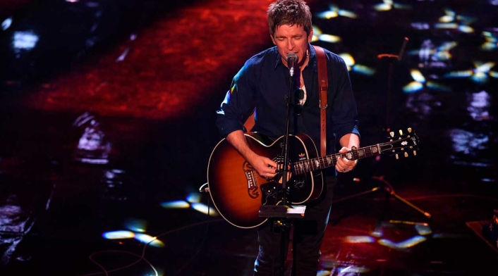 El cantante británico Noel Gallagher animó el show principal en la la gala de los premios The Best organizada por la FIFA