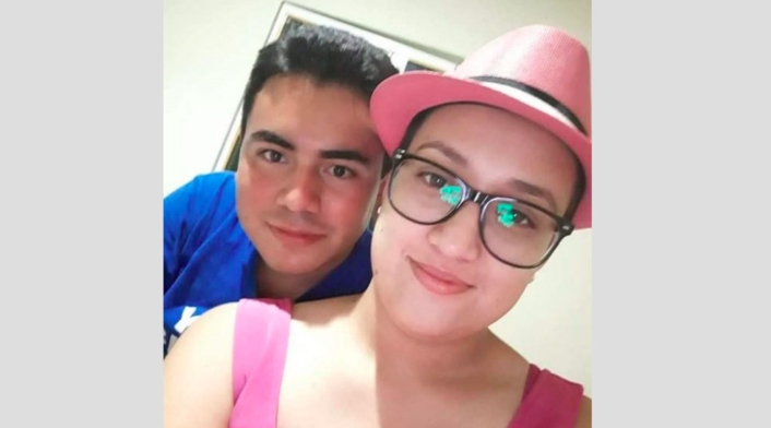 Eduardo Tejeda Cacho junto a Isbeth Atilano Olivos