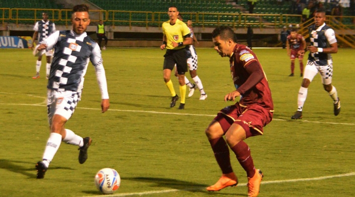 Chicó Vs Tolima en el cumplimiento de la novena fecha de la Liga Águila II-2018