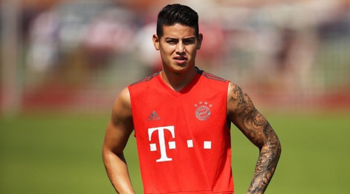 James Rodríguez, volante colombiano