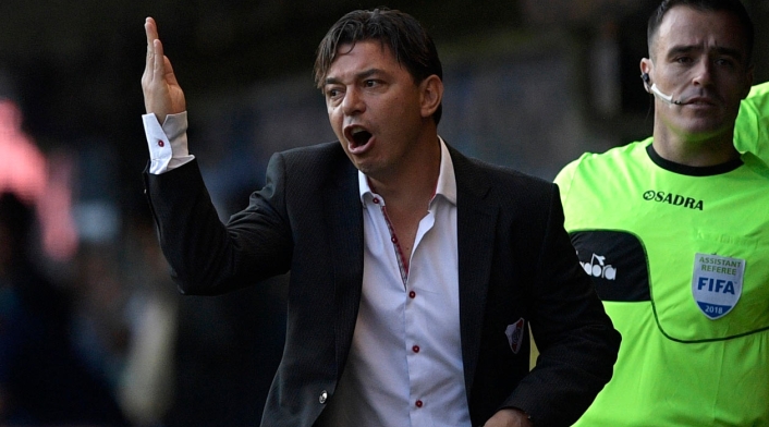 Marcelo Gallardo, técnico de River Plate y campeón de la Copa Libertadores en 2015