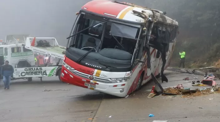 Accidente en Ecuador.
