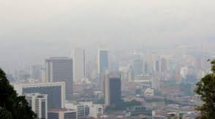 contaminación del aire, Medellín