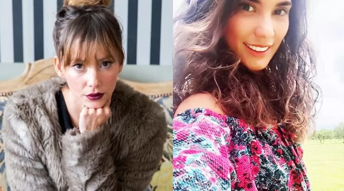 Angélica Blandón y Eileen Moreno