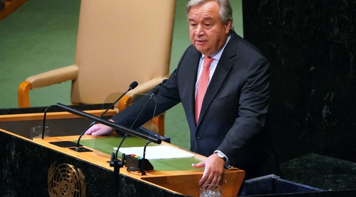 Antonio Guterres, secretario general de la ONU Antonio Guterres resalta la intención de Duque de proteger la paz