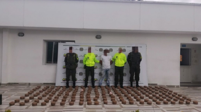 Cargamento de base de coca