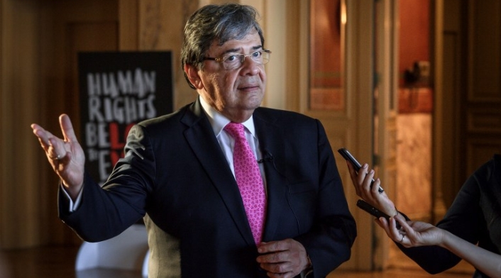 Canciller colombiano, Carlos Holmes Trujillo