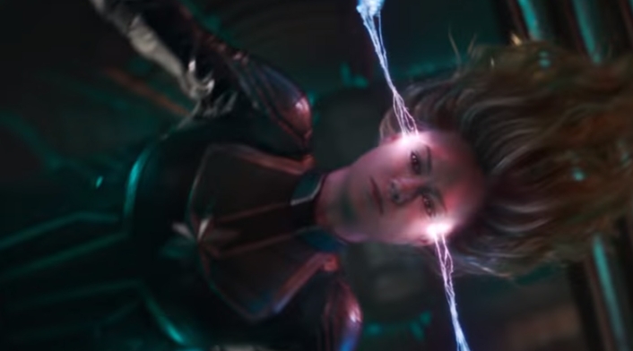 Escena del tráiler de Captain Marvel