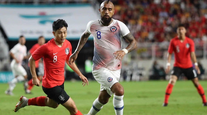 Chile y Corea del sur empataron (0-0) en el partido amistoso