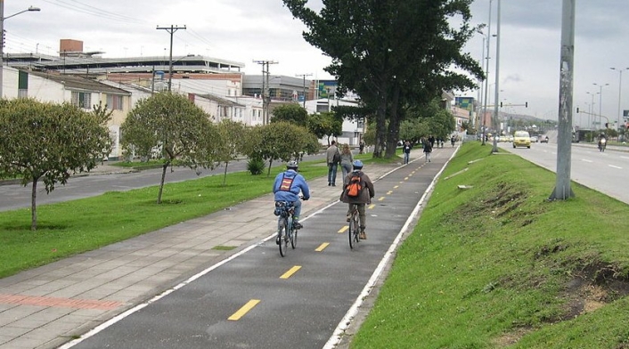 Ciclorruta en Bogotá