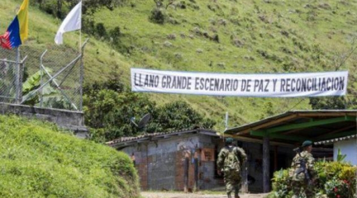 Zona veredal de las Farc.