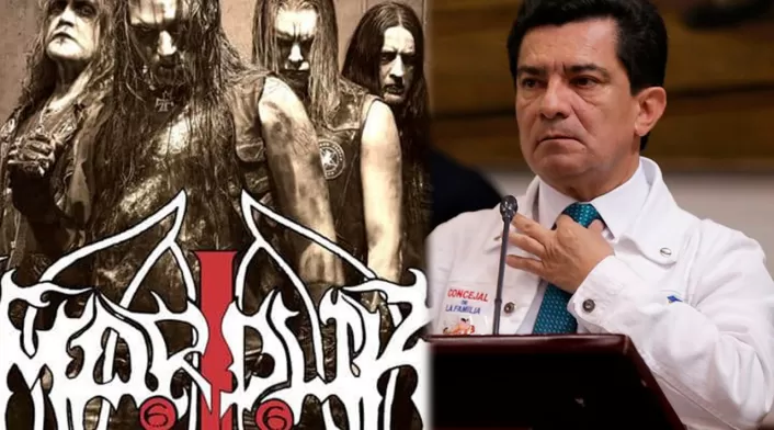 El concejal de la familia no quiere que una banda "satánica" se presente en Bogotá El concejal Marco Fidel Ramírez ataca a Marduk por ser una banda satánica