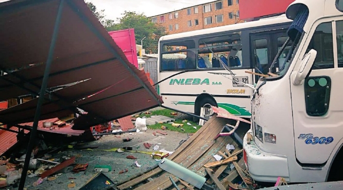 Explosión en Suba