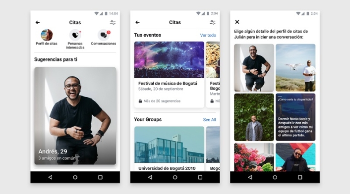 Así funciona Facebook Dating