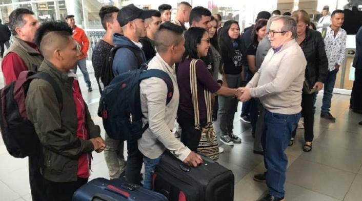 Becados de la Farc