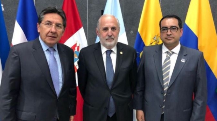 Fiscales de Colombia, Chile y Ecuador Reunión fiscales de la región