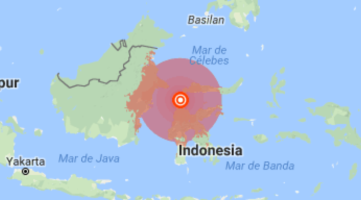 Sismo Indonesia