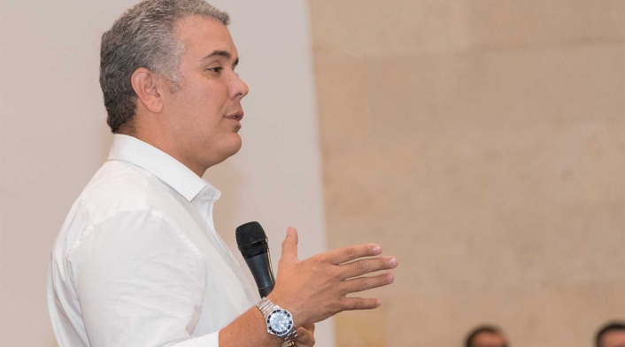 Expresidente Iván Duque Márquez