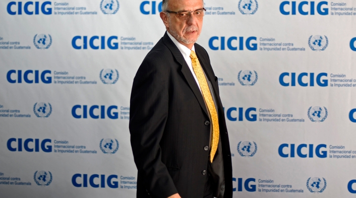 jefe de la Comisión Internacional Contra la Impunidad en Guatemala