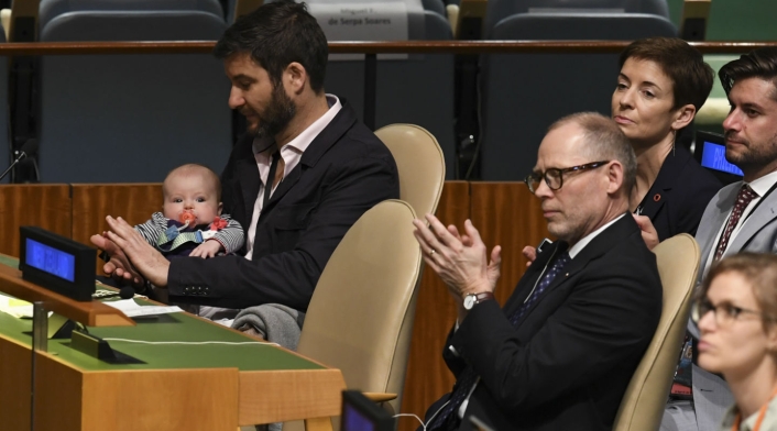 Jacinda Ardern, de 38 años, es la segunda líder mundial en dar a luz en el cargo.