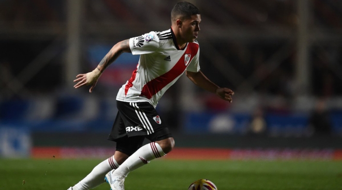 Juan Fernando Quintero, volante de River Palte