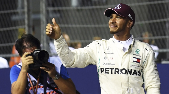 Lewis Hamilton, piloto de Mercedes