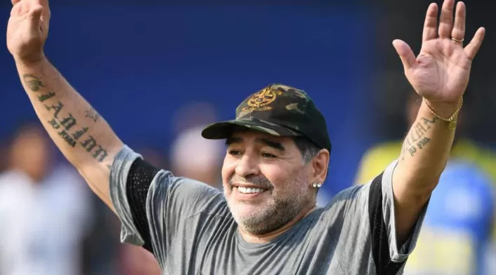 Diego Armando Maradona, ex futbolista argentino