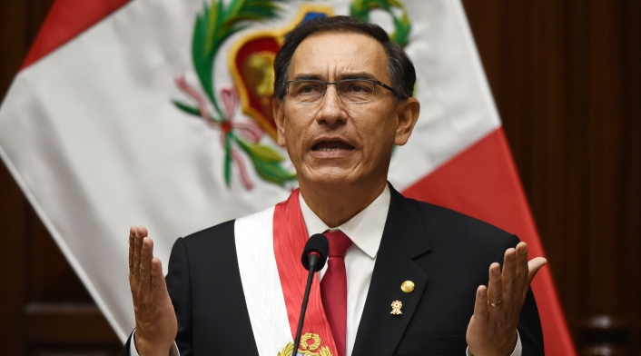 Martín Vizcarra, presidente de Perú