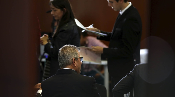 Audiencia del general (r) Mario Montoya