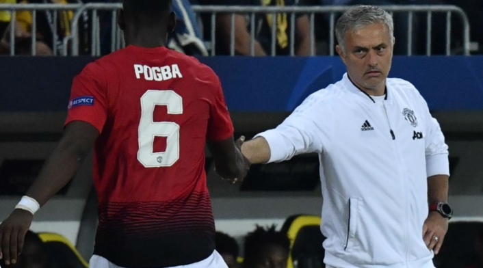 Pogba y Mourinho no se llevan muy bien Pogba y Mourinho no se llevan muy bien