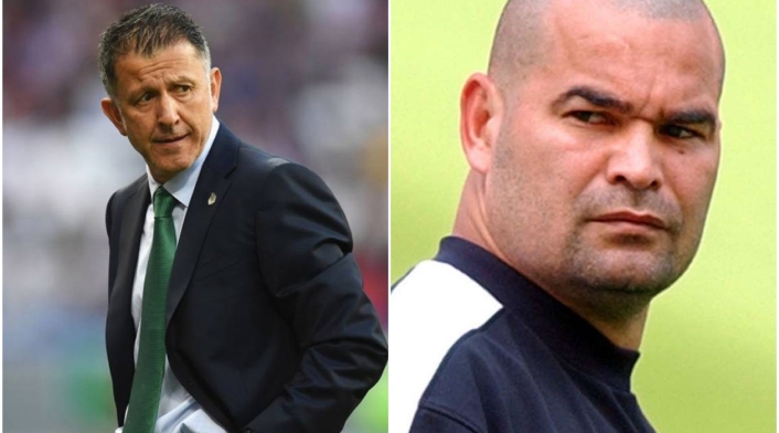 Juan Carlos Osorio (Colombia) y José Luis Chilavert (Paraguay)