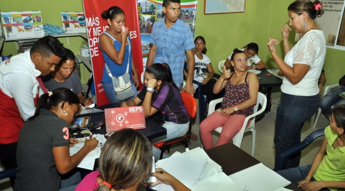 plan piloto de discapacitados en Cartagena.