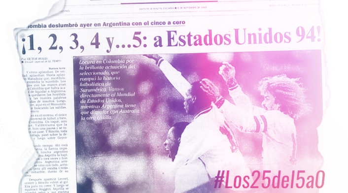 Los principales periódicos destacaron la euforia tras el 5-0 de Colombia ante Argentina