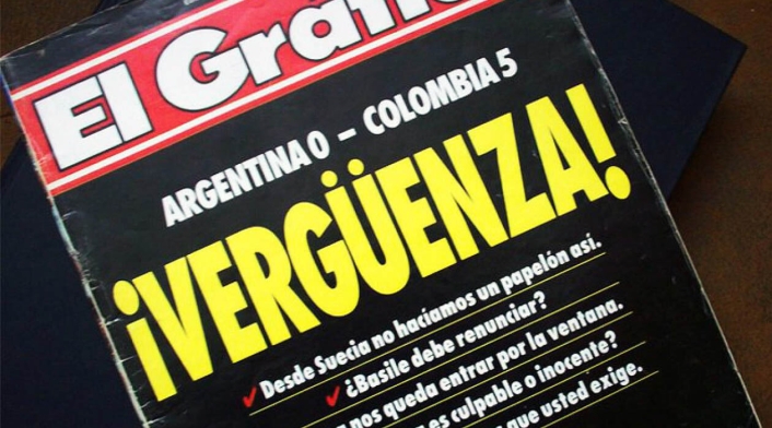 Portada de El Gráfico el 6 de septiembre de 1993