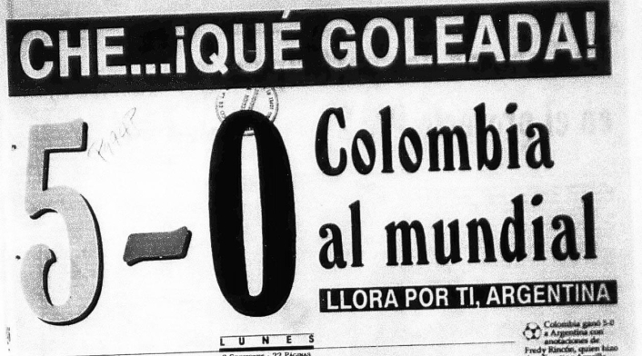 Portada del diario La Patria el 6 de septiembre de 1993