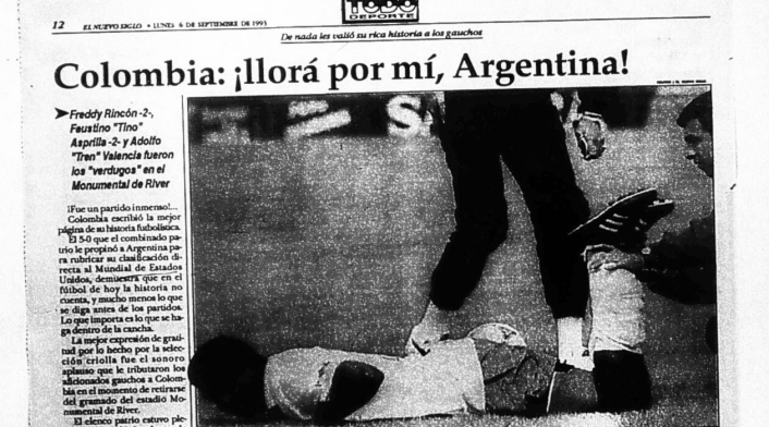 El diario El Nuevo Siglo y las reacciones por el triunfo de Colombia ante Argentina 5-0