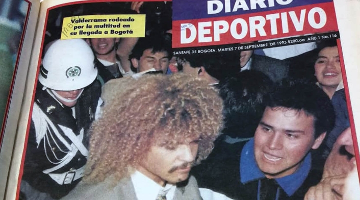 Portada del Diario Deportivo el 7 de septiembre de 1993