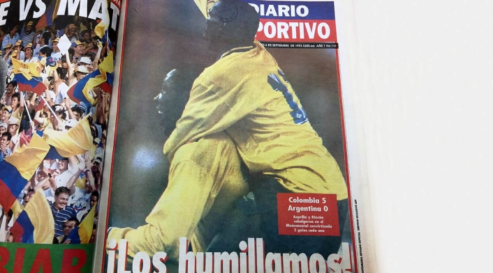 Portada del Diario Deportivo el 6 de septiembre de 1993