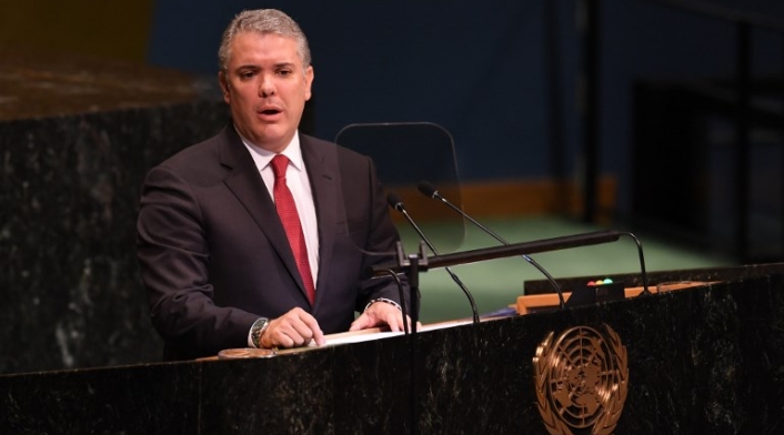 Presidente Iván Duque Márquez en la ONU
