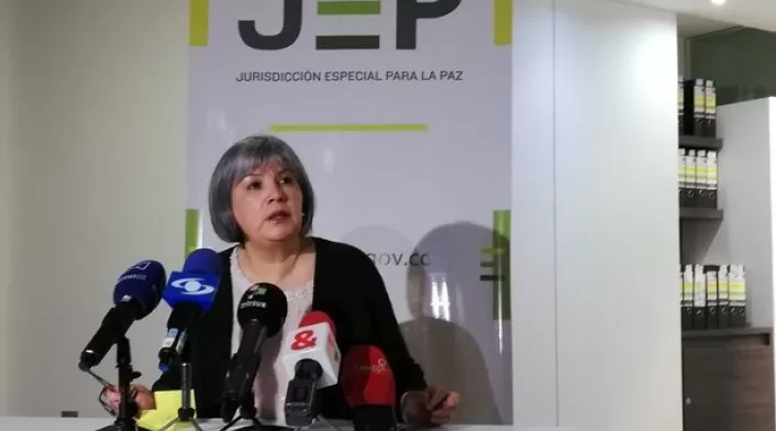 Presidenta de la JEP, Patricia Linares