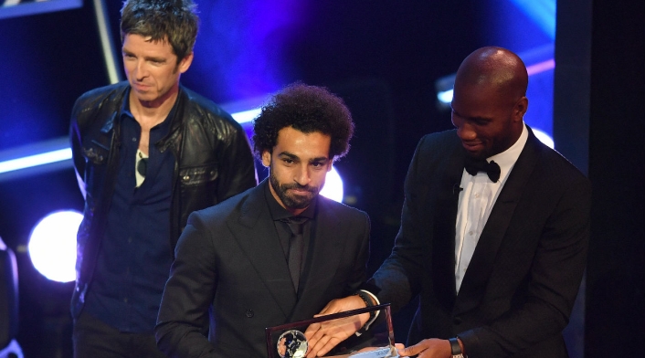 Noel Gallagher, Mohamed Salah y Didier Drogba