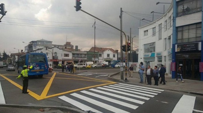 Semáforos en Bogotá
